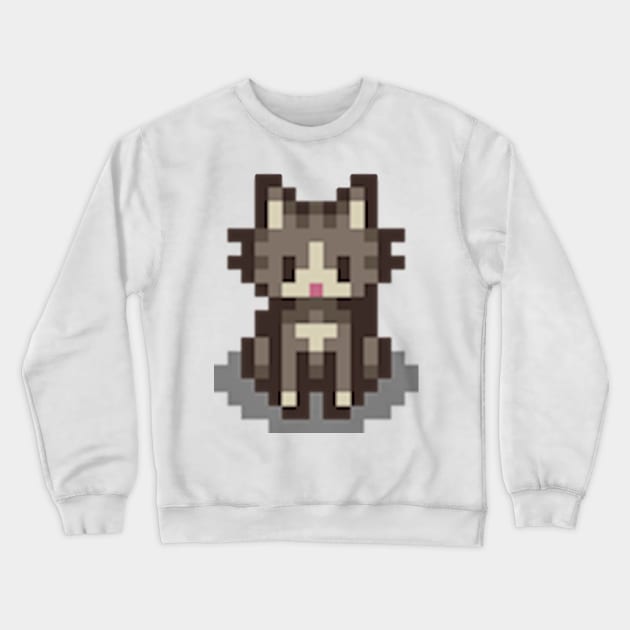 Stardew Valley Pet Cat Crewneck Sweatshirt by r9440